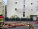 Zug: Frau nach Brand mit Rauchgasvergiftung ins Spital gebracht