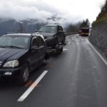 Unfall mit 3 Beteiligten in Laax GR