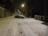 St. Moritz: Schneebedeckte Strasse – Unfall durch alkoholisierte Fahrt