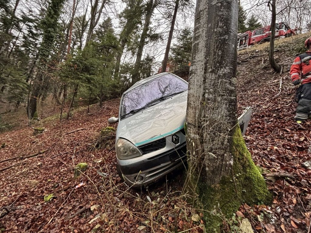 Röschenz BL: Bei Unfall Abhang hinabgestürzt