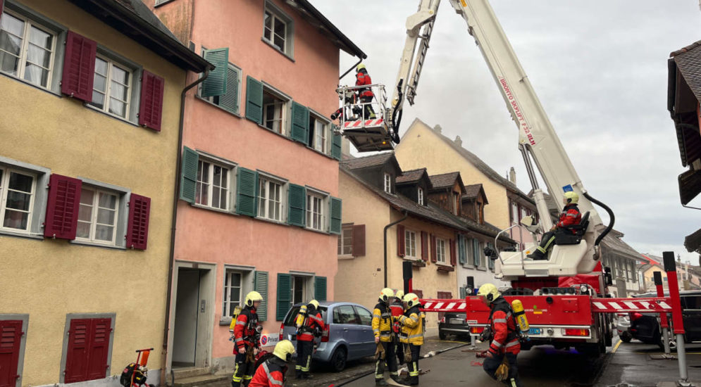 Diessenhofen TG: Dramatischer Kellerbrand – Ursache bleibt unklar