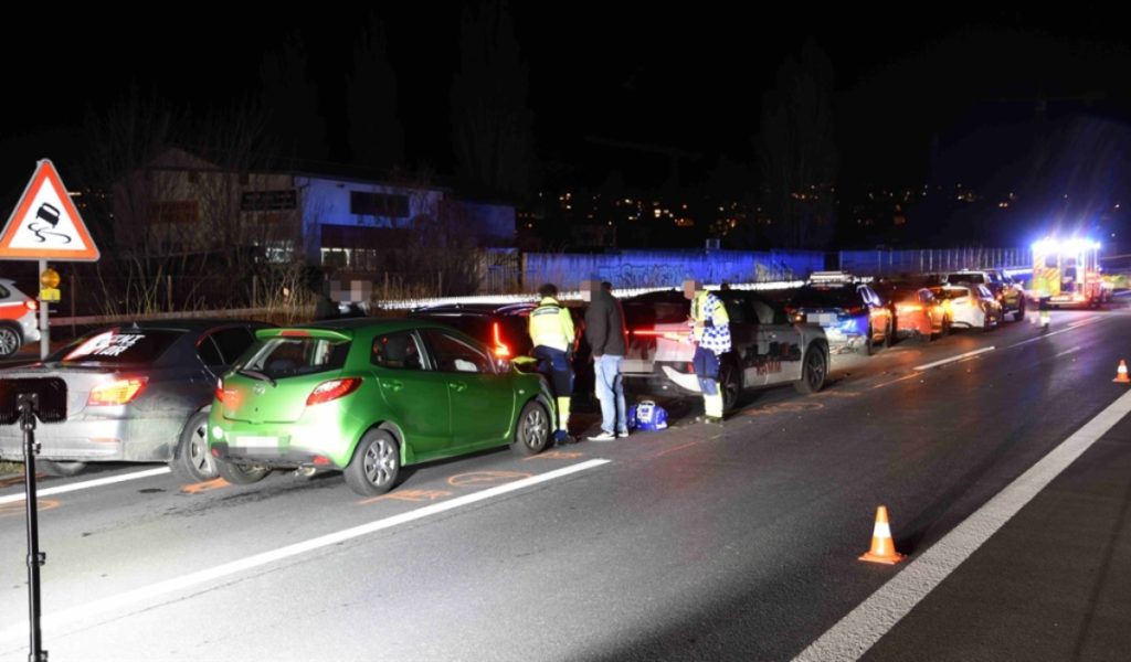 Massenkarambolage auf der A13 in Zizers GR: Verkehr stark beeinträchtigt