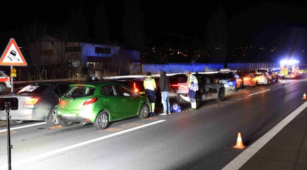 Massenkarambolage auf der A13 in Zizers GR: Verkehr stark beeinträchtigt