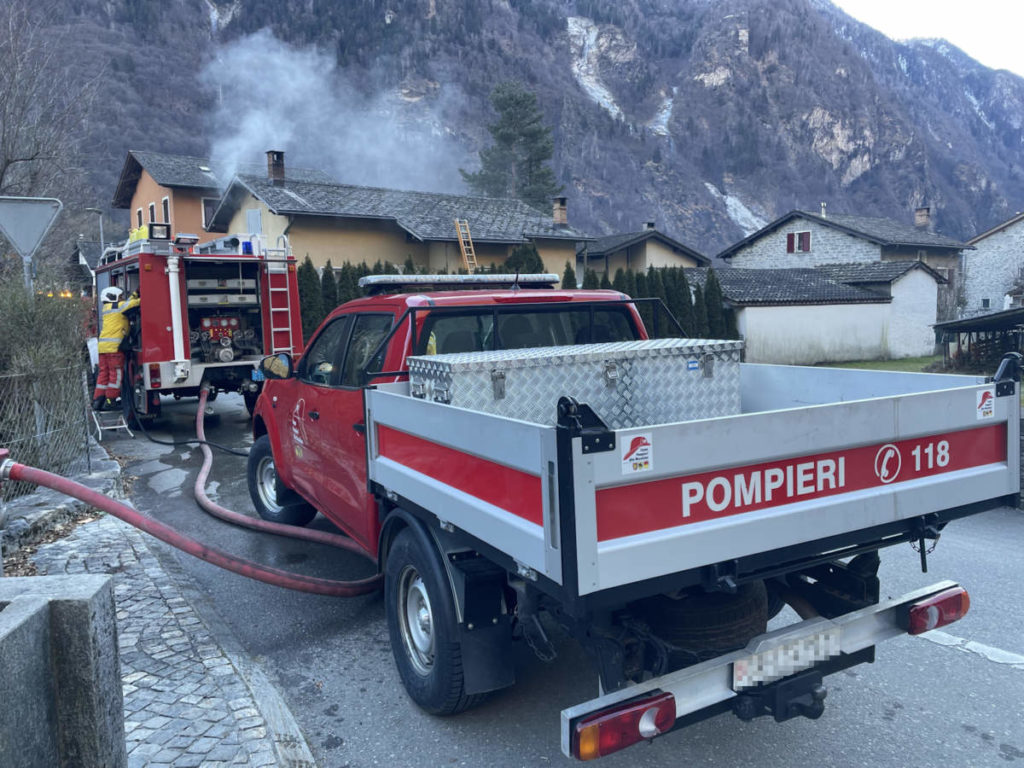 Haustiere bei Brand in Lostallo GR gerettet