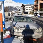 Pontresina GR: Eisreste auf Frontscheibe als Unfallursache