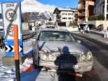 Pontresina GR: Eisreste auf Frontscheibe als Unfallursache