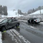 Bennau SZ: Zwei Verletzte bei Unfall auf vereister Fahrbahn