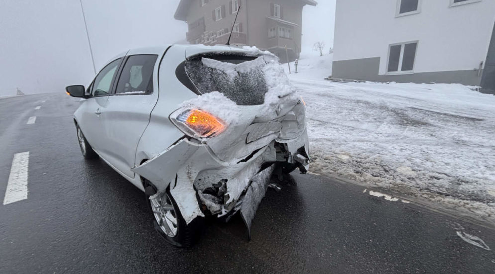 Sörenberg LU: Unfall sorgt für hohen Sachschaden