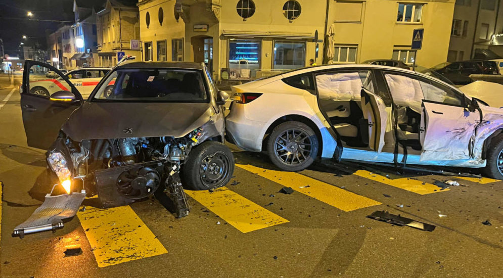 Romanshorn TG: Vier Leichtverletzte nach Unfall