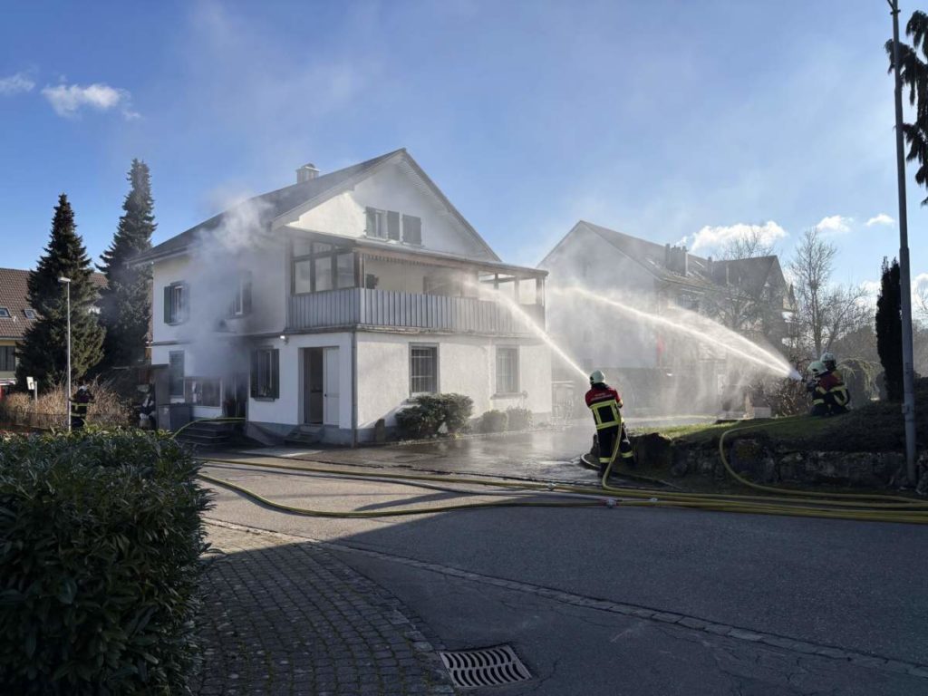 Nesselnbach AG: Dramatischer Brand im Dorfladen