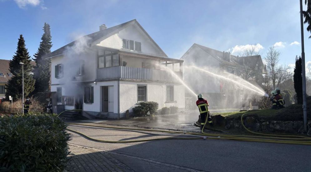 Nesselnbach AG: Dramatischer Brand im Dorfladen