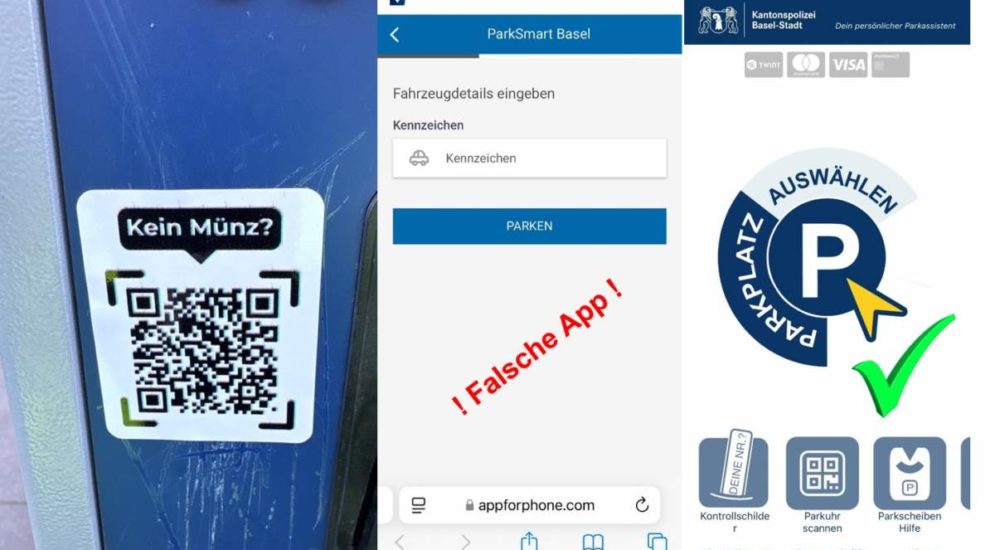 Erneute Warnung vor gefälschten QR-Codes beim Parken