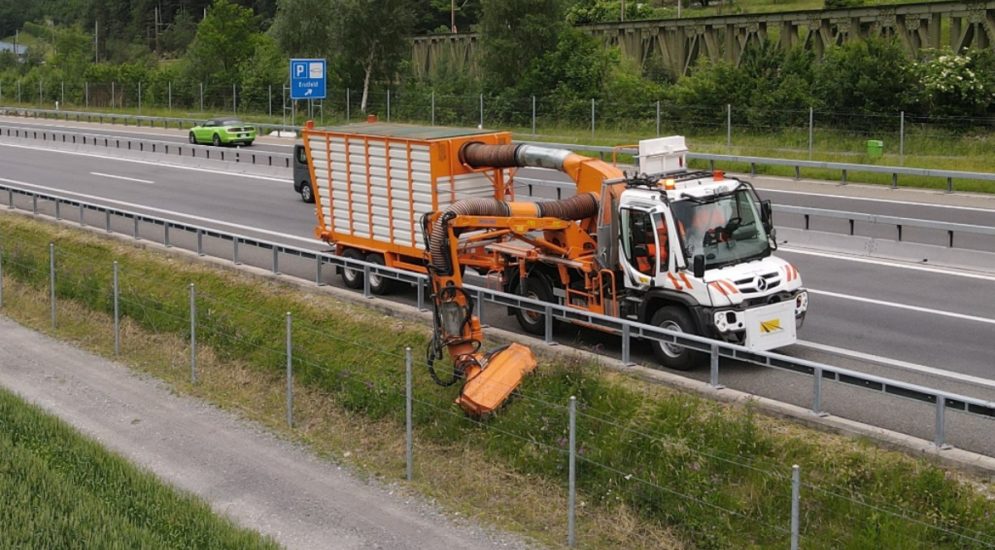 Symbolbild: Die Gehölzpflege entlang der Autobahnen A2 und A4 findet jährlich nach einem Pflegeplan statt.