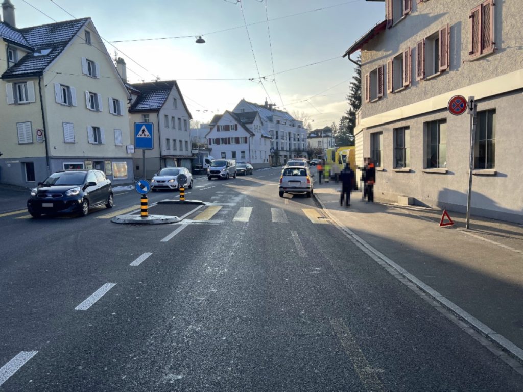 Unfallort Zürcher Strasse